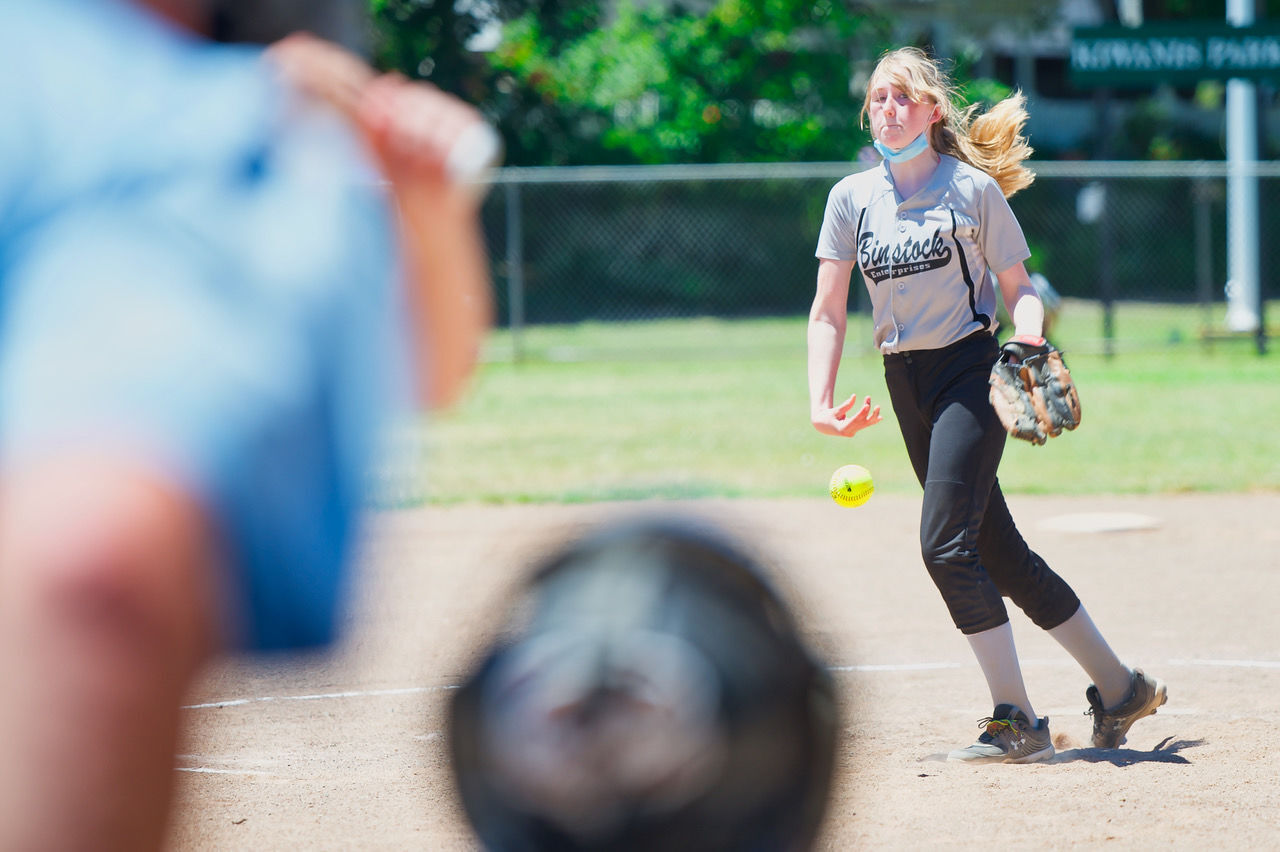 Binstock Enterprises' Brooklyn Miller pitches